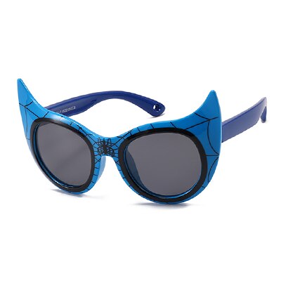 Kid's Acetate Frame Cat Eye Shape Polarized UV400 Sunglasses