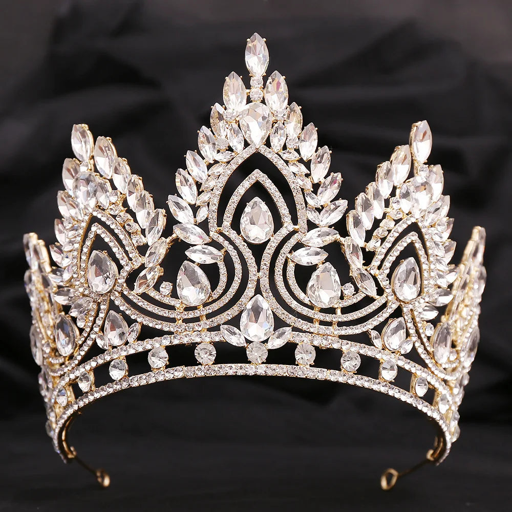 Women's Zinc Alloy Geometric Pattern Tiaras Bridal Classic Crown