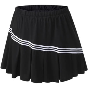 Women's Polyester Striped Pattern Quick-Dry Casual Wear Skirts