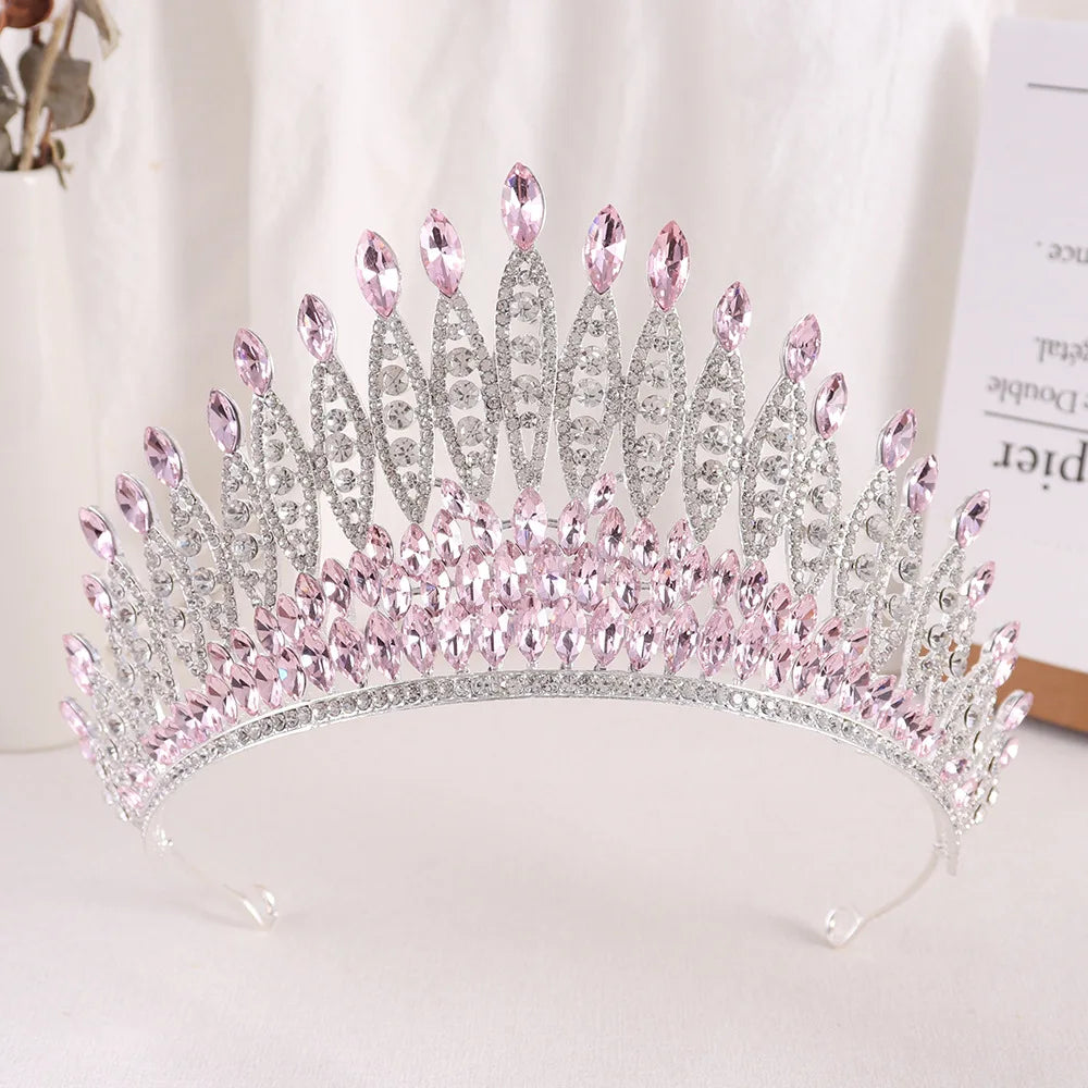 Women's Zinc Alloy Geometric Pattern Tiaras Bridal Classic Crown