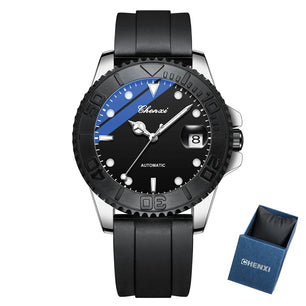 Men's Alloy Case Round Shaped Waterproof Quartz Wrist Watch