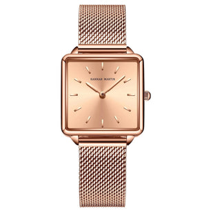 Women's Alloy Case Folding Clasp Luxurious Quartz Wrist Watch