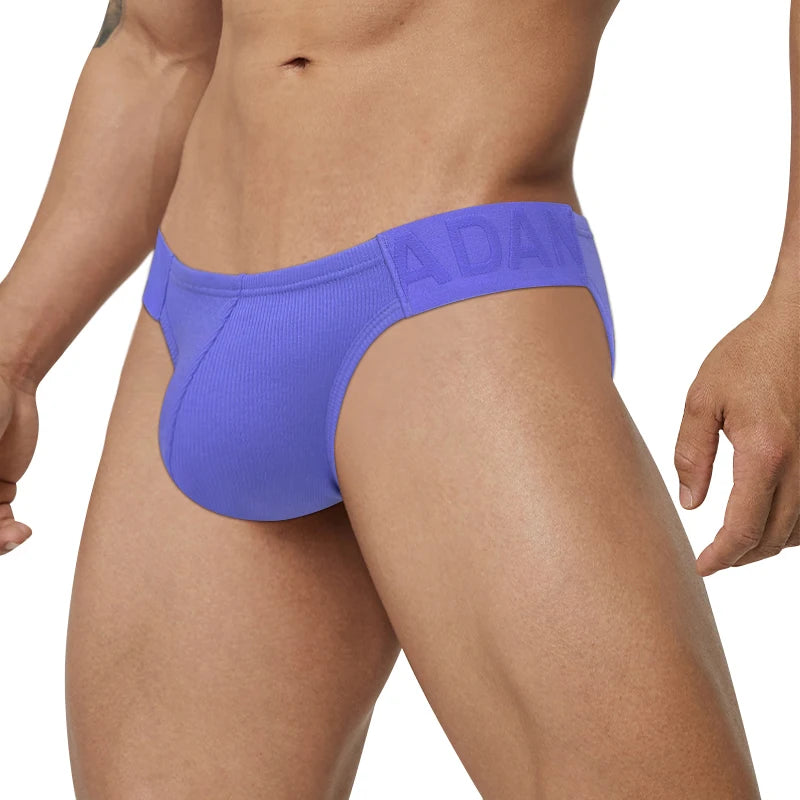 Men's Cotton Elastic Waist Closure Quick-Dry Underpants Brief