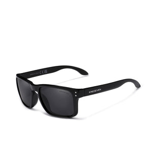 Men's TR-90 Frame TAC Lens Square Shaped Polarized Sunglasses