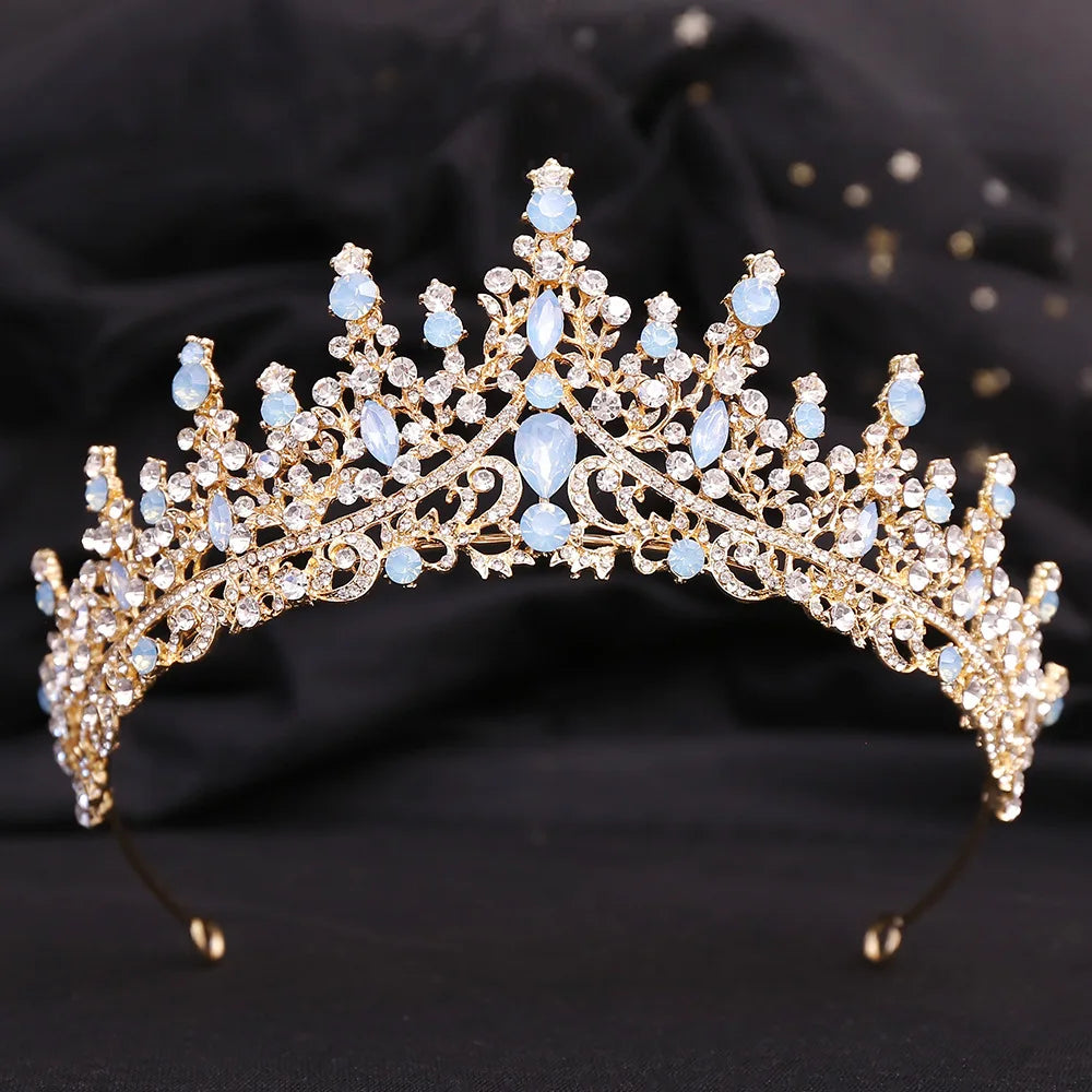 Women's Zinc Alloy Geometric Pattern Tiaras Bridal Wedding Crown