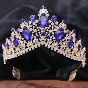 Women's Zinc Alloy Plant Pattern Tiaras Bridal Classic Crown