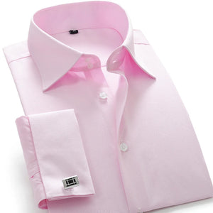 Men's Cotton Turn-Down Collar Full Sleeve Single Breasted Shirt