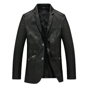 Men's Polyester Turn-Down Collar Full Sleeves Casual Jackets