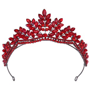 Women's Zinc Alloy Plant Pattern Tiaras Bridal Classic Crown