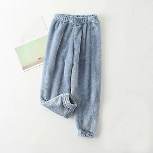 Kid's Cotton Mid Elastic Waist Closure Casual Denim Trousers