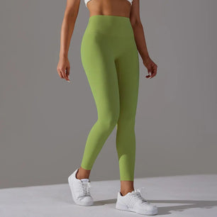 Women's Spandex High Waist Elastic Closure Sports Wear Leggings