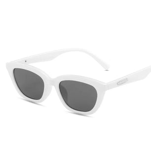 Women's Cat Eye Polycarbonate Frame Lens Trendy Shades Sunglasses