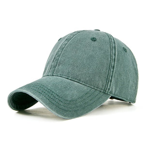 Men's Cotton Adjustable Strap Sun Protection Casual Baseball Cap