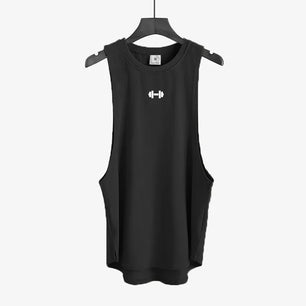 Men's O-Neck Sleeveless Quick Dry Compression Gym Wear Shirt