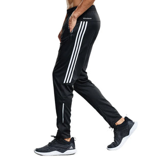 Men's Polyester Drawstring Closure Sweatpants Gymwear Trousers