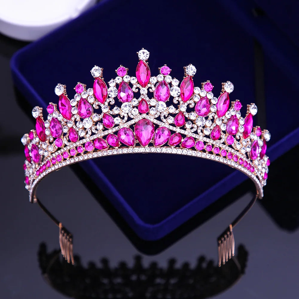 Women's Zinc Alloy Plant Pattern Tiaras Bridal Classic Crown