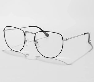 Men's Alloy Frame Full-Rim Oval Shape Optical Vintage Glasses