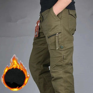 Men's Polyester Mid Waist Zipper Fly Closure Waterproof Trousers