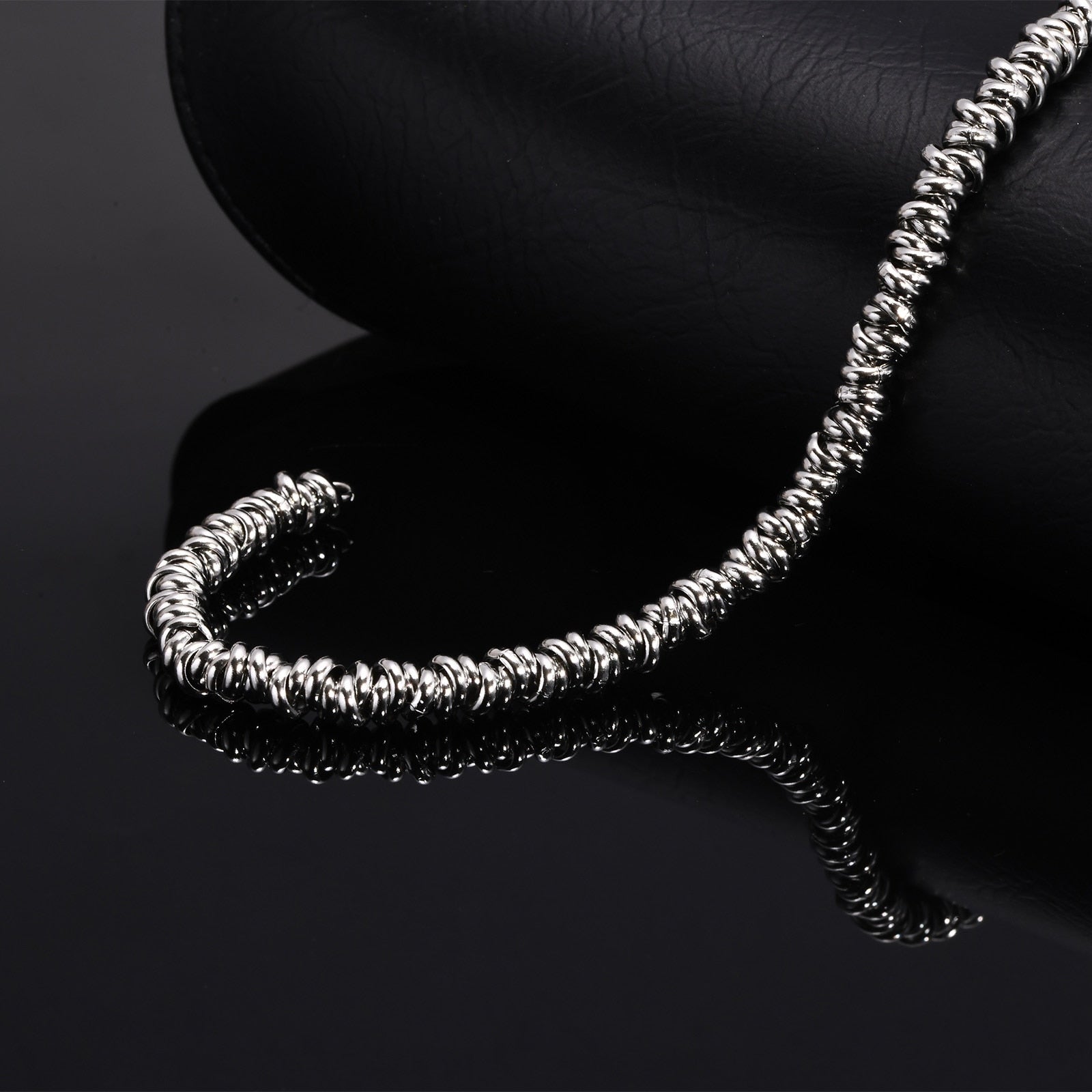 Men's Stainless Steel Link Chain Waterproof Link Chain Bracelet