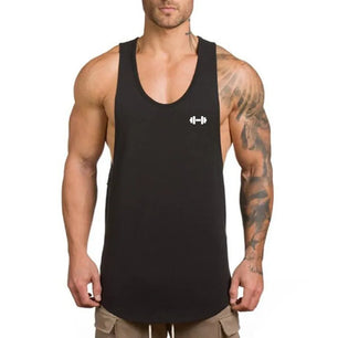 Men's O-Neck Sleeveless Quick Dry Compression Gym Wear Shirt