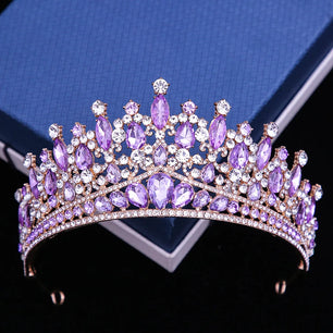 Women's Zinc Alloy Plant Pattern Tiaras Bridal Classic Crown