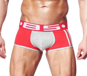 Men's 1 Pc Cotton Letter Pattern Quick-Dry Underwear Boxer Shorts