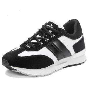 Women's Cotton Round Toe Lace-up Closure Sports Wear Sneakers