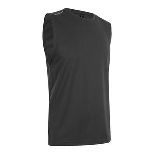 Men's Polyester O-Neck Sleeveless Breathable Fitness Sport Tops