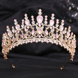 Women's Zinc Alloy Geometric Pattern Tiaras Bridal Classic Crown