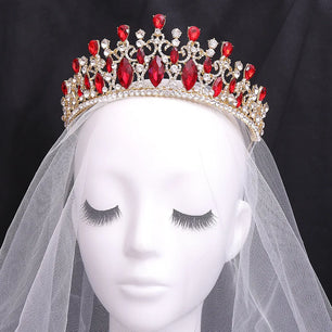 Women's Zinc Alloy Geometric Pattern Tiaras Bridal Wedding Crown