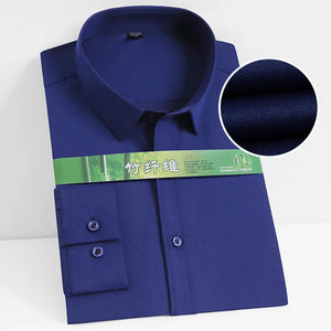 Men's Cotton Turn-Down Collar Full Sleeve Single Breasted Shirt