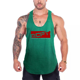 Men's 100% Spandex Sleeveless Pullover Closure Casual T-Shirt