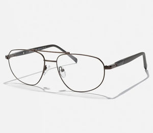 Men's Alloy Frame Full-Rim Oval Shaped Classic Prescription Glasses