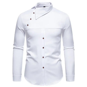 Men's Cotton Turndown Collar Full Sleeves Single Breasted Shirts