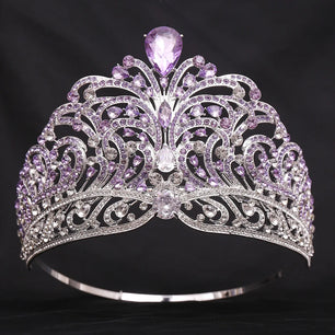 Women's Zinc Alloy Geometric Pattern Tiaras Bridal Classic Crown