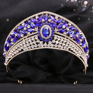 Women's Zinc Alloy Plant Pattern Tiaras Bridal Classic Crown