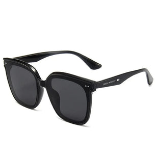 Women's Cat Eye Plastic Frame Acrylic Lens UV400 Sunglasses