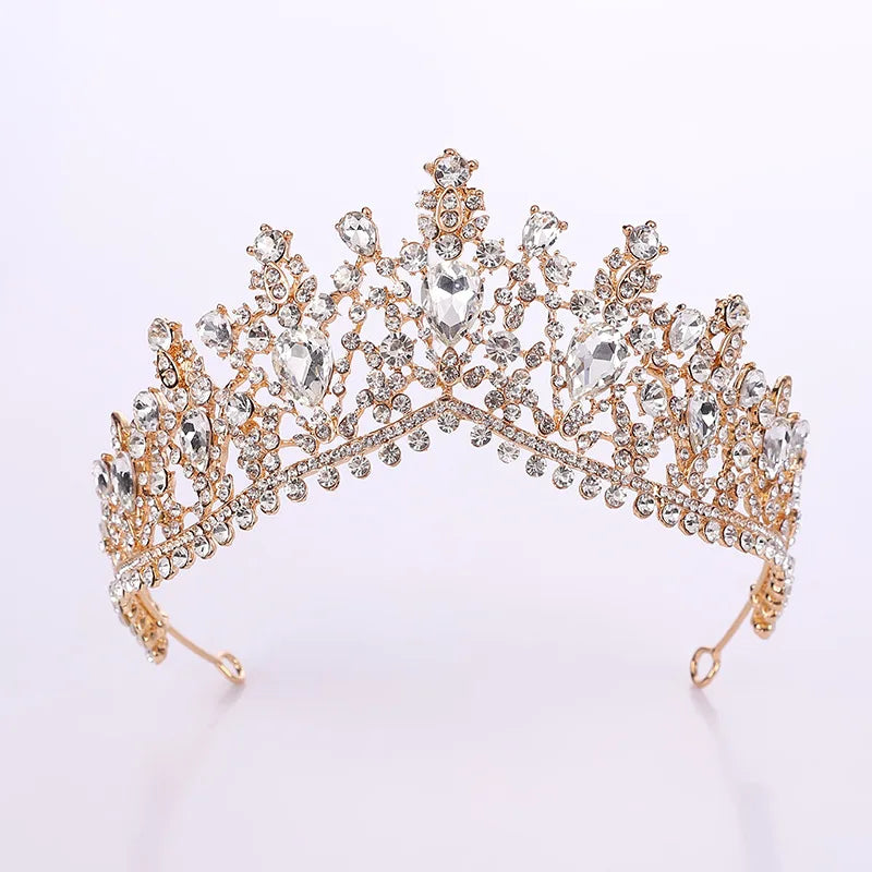 Women's Zinc Alloy Plant Pattern Tiaras Bridal Classic Crown