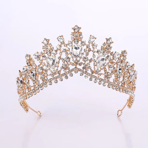 Women's Zinc Alloy Plant Pattern Tiaras Bridal Classic Crown