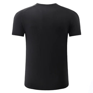 Men's Polyester Short Sleeve Pullover Closure Sportswear T-Shirt