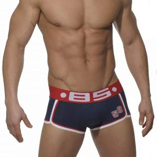 Men's Cotton Digits Pattern Underpants Underwear Boxer Shorts