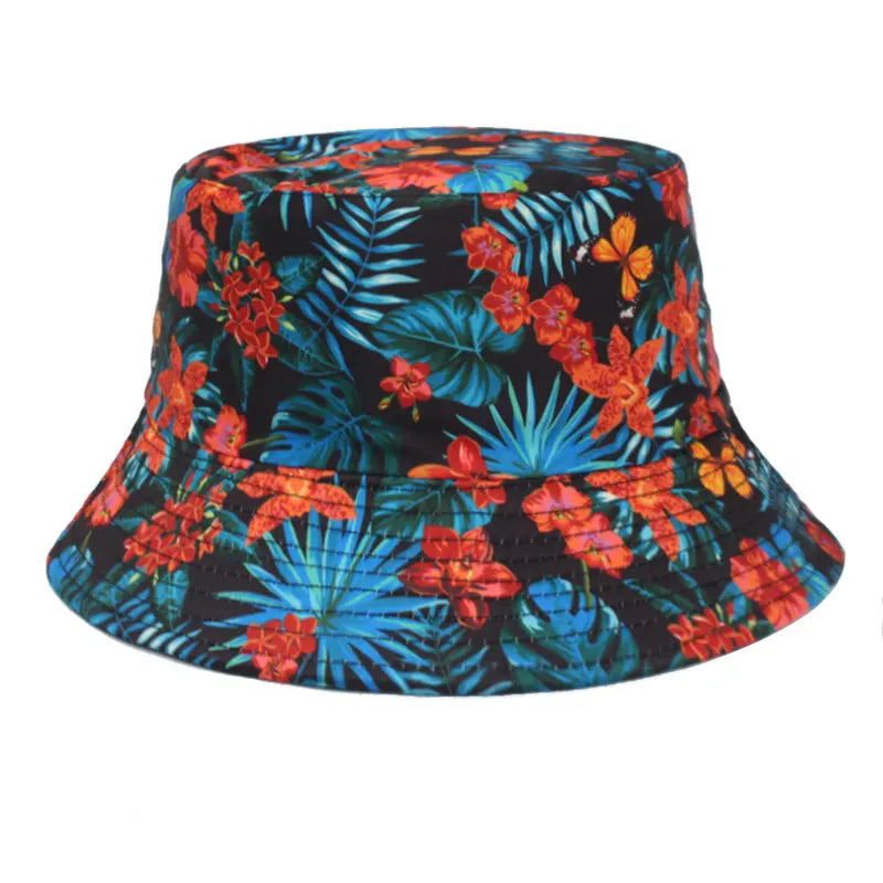 Women's Cotton Floral Pattern Luxury Casual Wear Trendy Hat