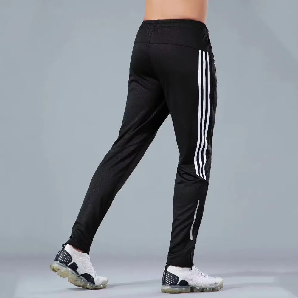 Men's Polyester Drawstring Closure Sweatpants Gymwear Trousers