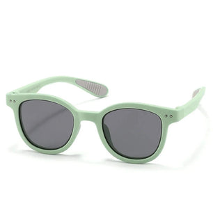 Kid's TR-90 Frame TAC Lens Cute Round Shaped UV400 Sunglasses