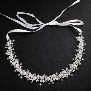 Women's Zinc Alloy Water Drop Pattern Tiaras Bridal Wedding Crown