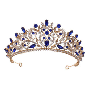 Women's Zinc Alloy Plant Pattern Tiaras Bridal Classic Crown