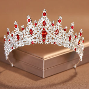 Women's Zinc Alloy Plant Pattern Tiaras Bridal Classic Crown