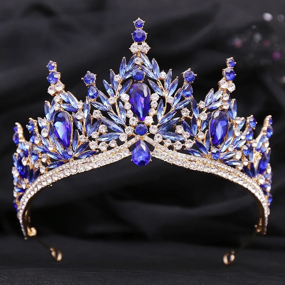 Women's Zinc Alloy Plant Pattern Tiaras Bridal Classic Crown