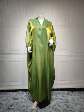 Women's Arabian Polyester Full Sleeve Solid Pattern Casual Abaya