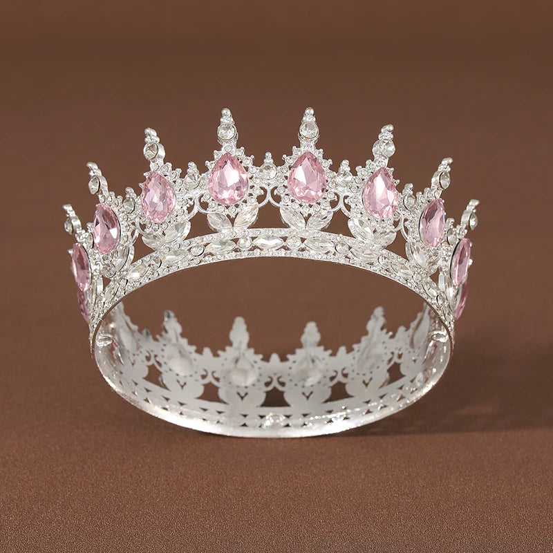 Women's Zinc Alloy Plant Pattern Tiaras Bridal Classic Crown